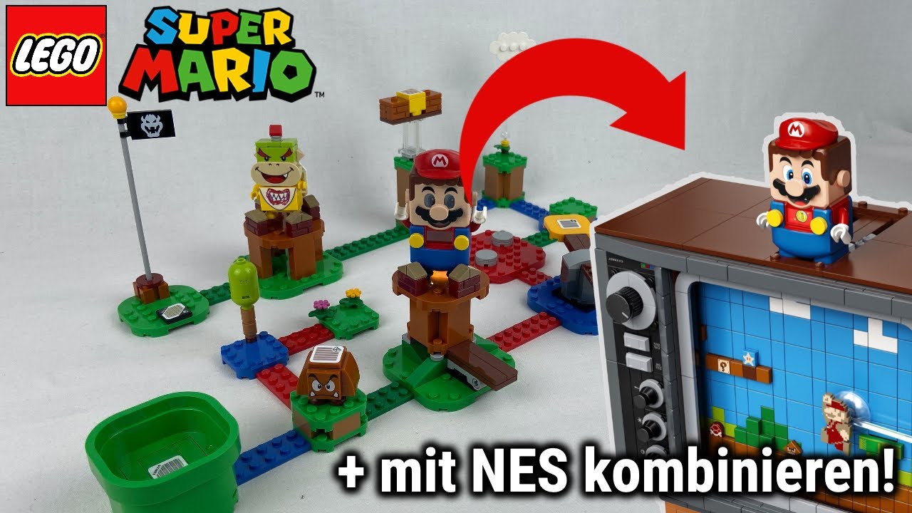 Ein LEGO Set ohne Anleitungsheft... | Super Mario Starter Set 71360 Review + mit NES verbinden!