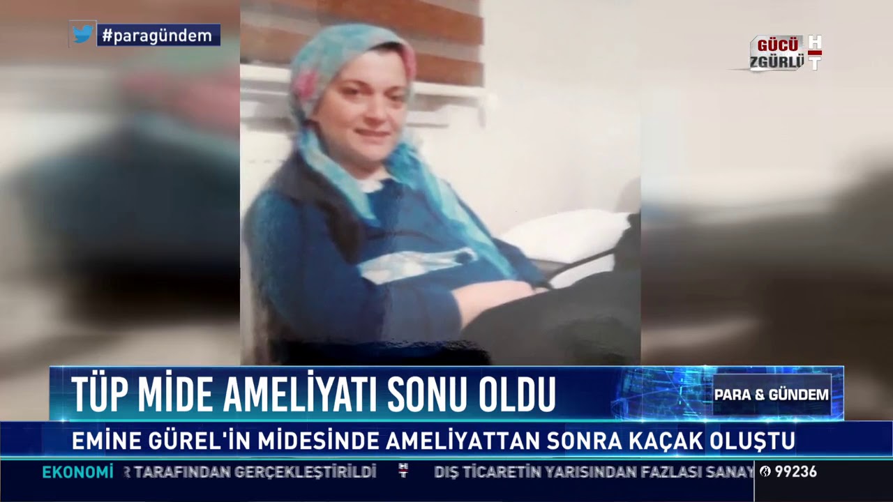 Tüp mide ameliyatı sonu oldu