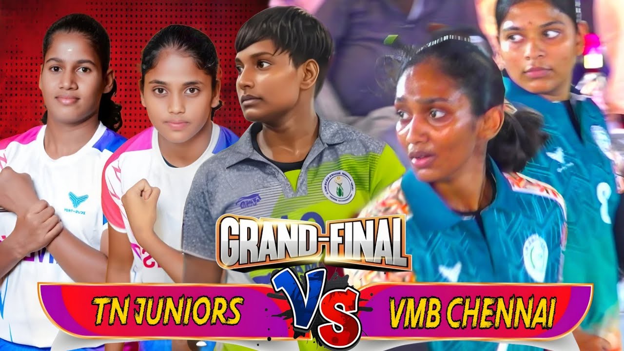 GRAND FINAL || TN JUNIOR VS VMB CHENNAI || SAALAIGRAMAM WOMENS KABADDI MATCH 2025