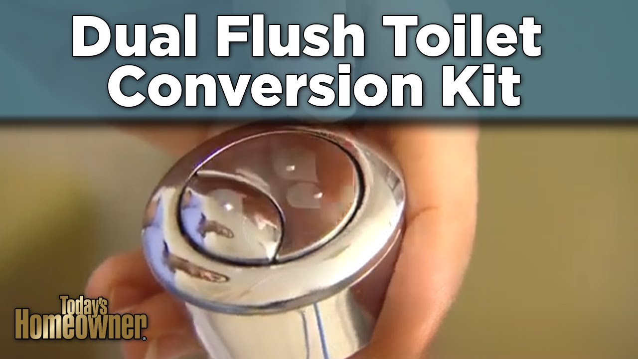 Dual Flush Toilet Conversion Kit