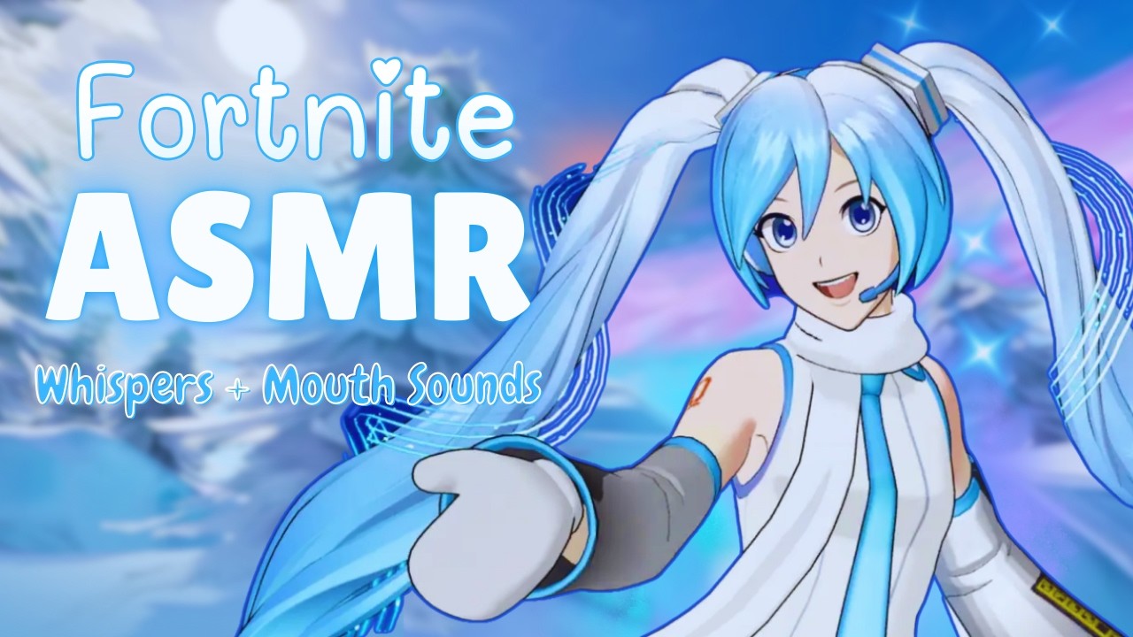 ASMR Fortnite Gameplay ❄️ Whispers + Light Mouth Sounds ✶⋆.˚ No Build Battle Royal