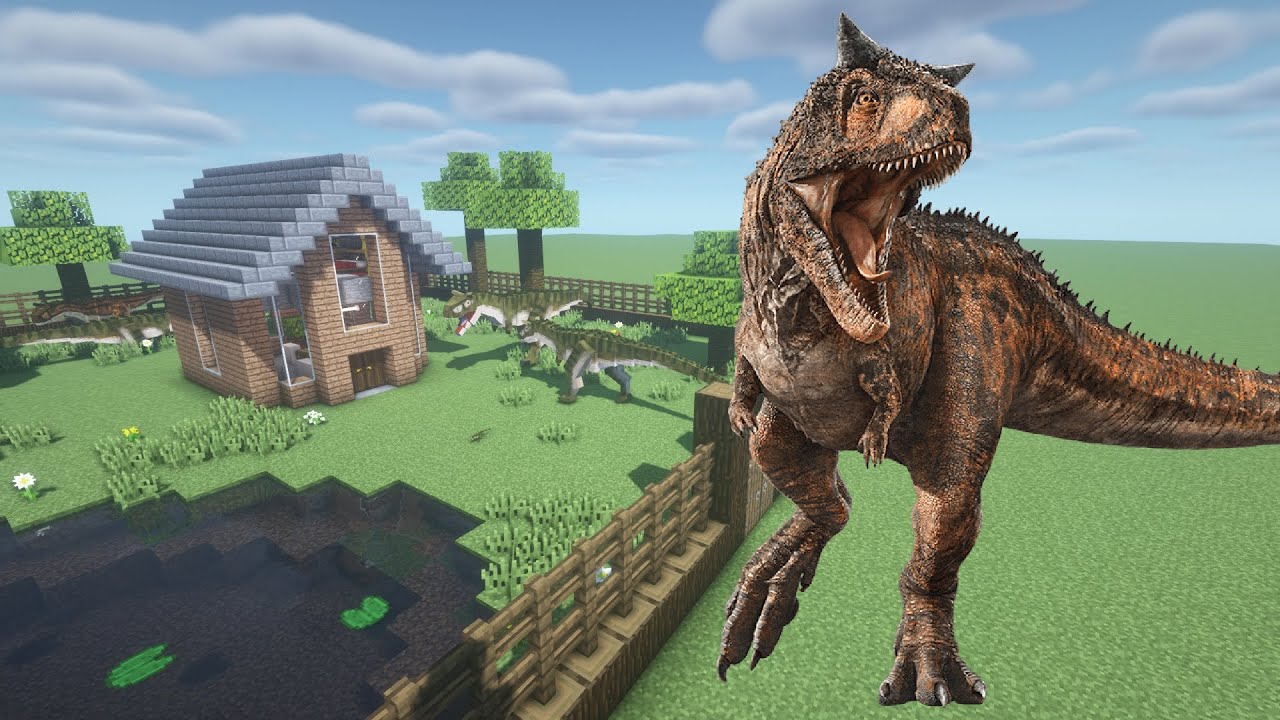 How To Make a Carnotaurus Farm in Minecraft PE