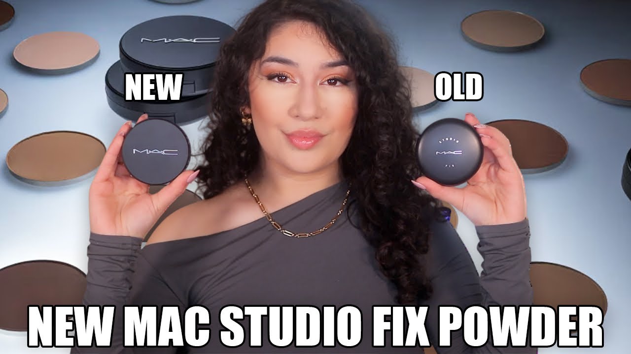 *НОВАЯ* ПУДРА MAC STUDIO FIX POWDER против СТАРОЙ ПУДРЫ STUDIO FIX POWDER | образцы и обзор