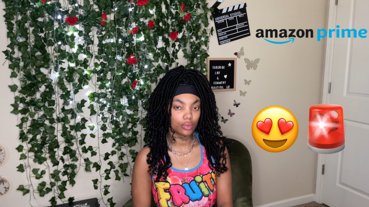 Amazon headband wig | faux loc headband wig