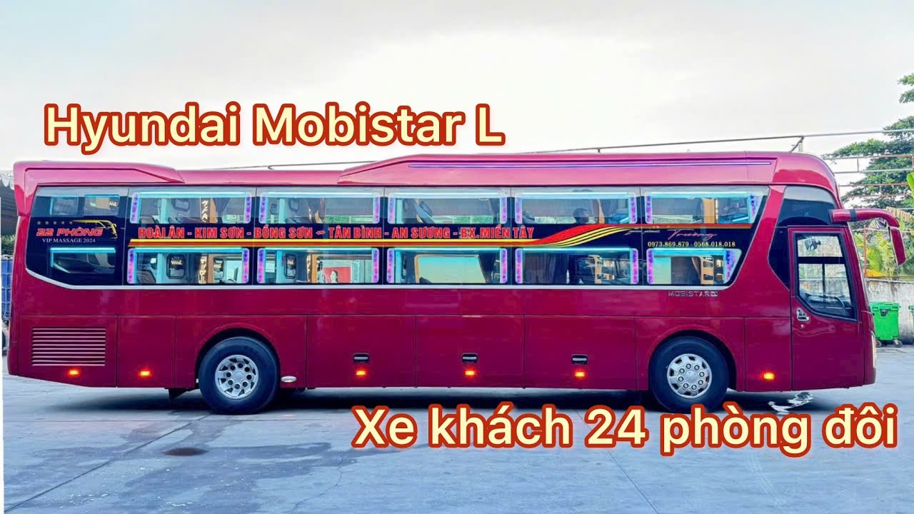 Hyundai Mobistar L 2024 | Xe Khách Giường Nằm 24P Cực Hot