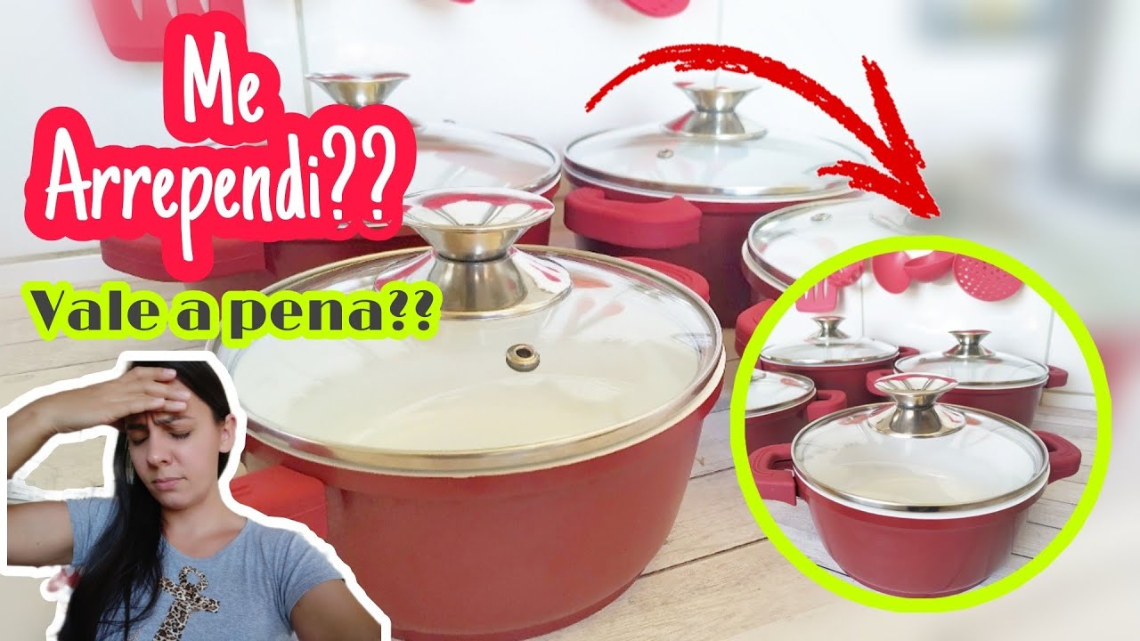 PANELAS CLINK 8 MESES DE USO || VALE A PENA? || Panelas CLINK revestimento cerâmico