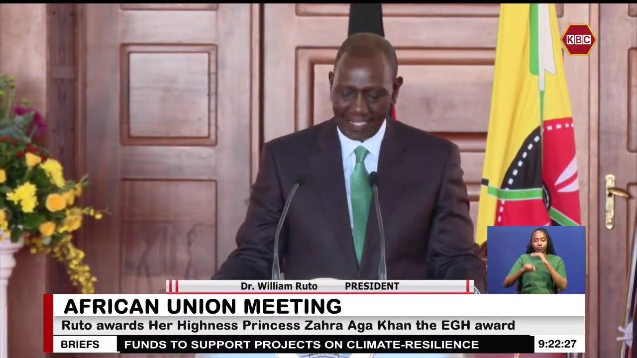 Ruto lands in Addis Ababa for 39th ordinary session of the AU Assembly