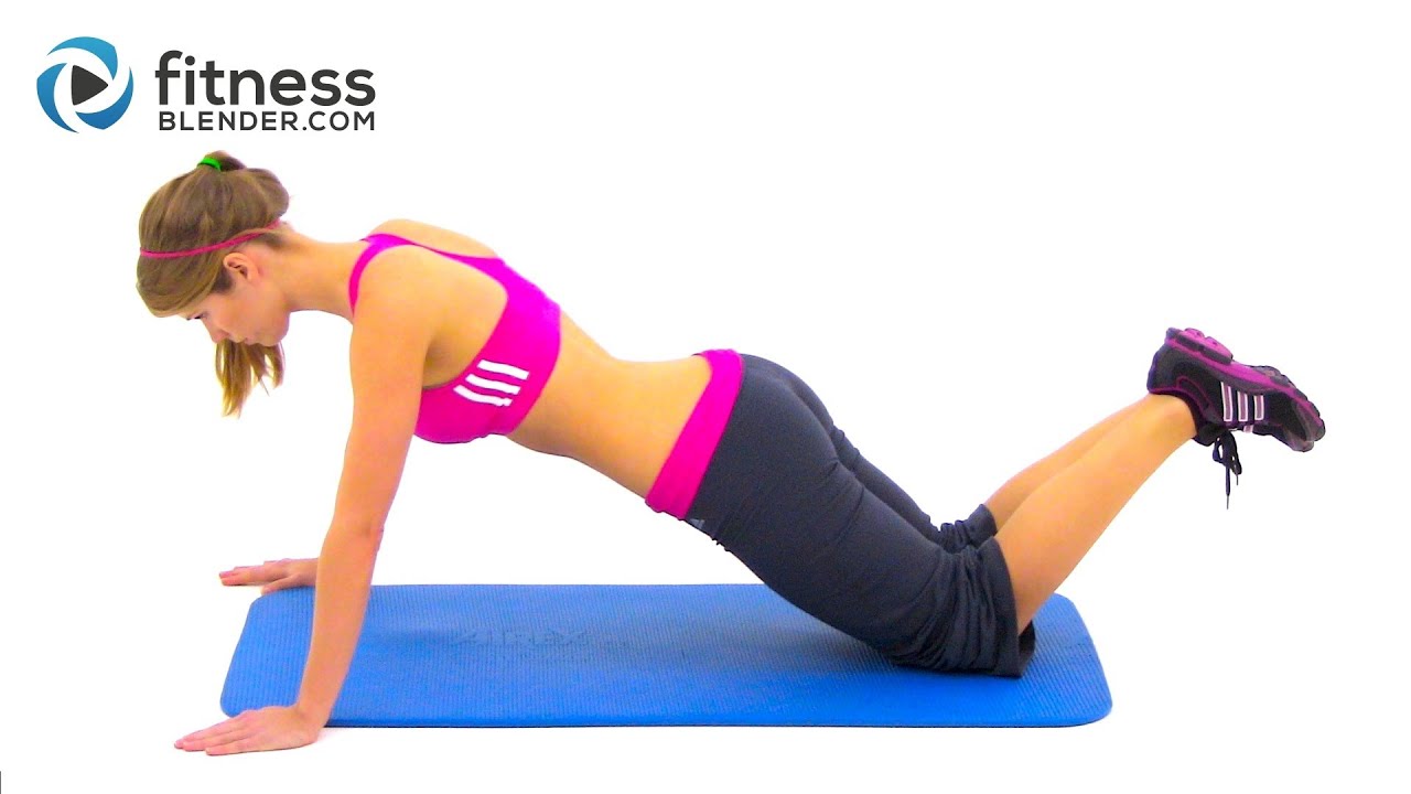 20 Minute Home Upper Body Workout Routine - Fitness Blender Workout to get Toned Arms