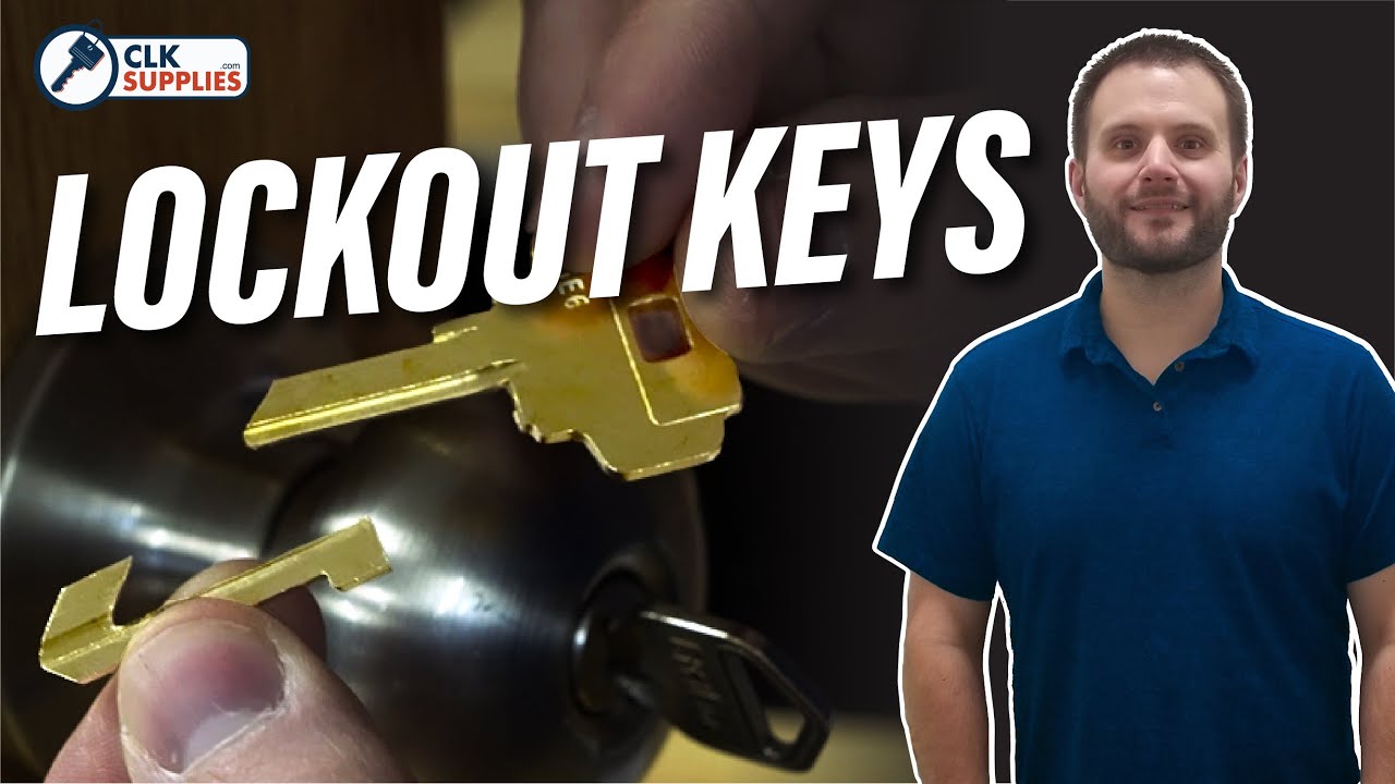 Lockout Keys For Schlage and Kwikset | Locksmith Product