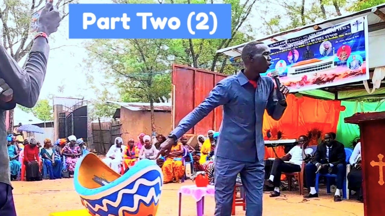 Preacher Peter Ophal Lual Bath, Newland Church Building Fundraising Conference. Part Two (2)