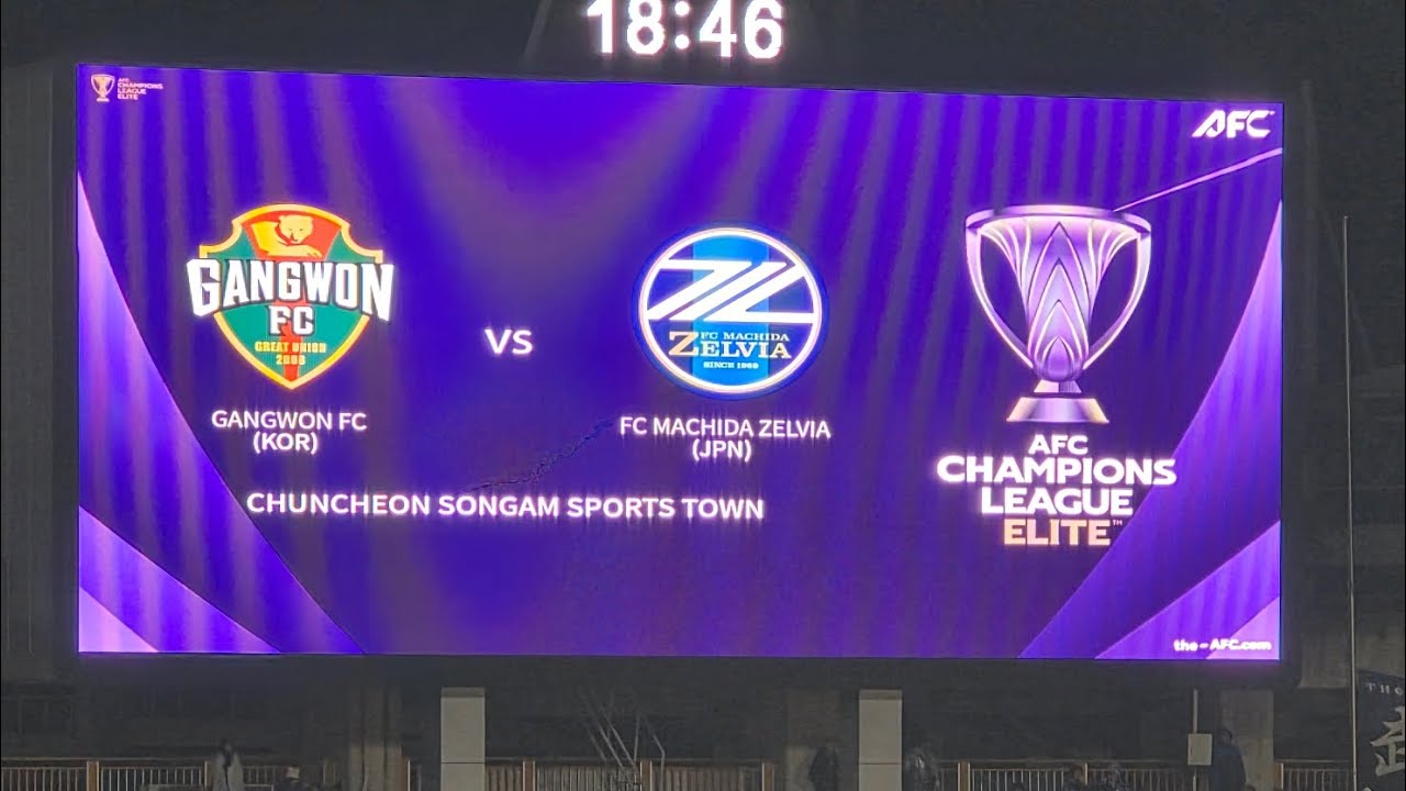ACL 강원fc vs 마치다젤비아 #강원fc #마치다젤비아