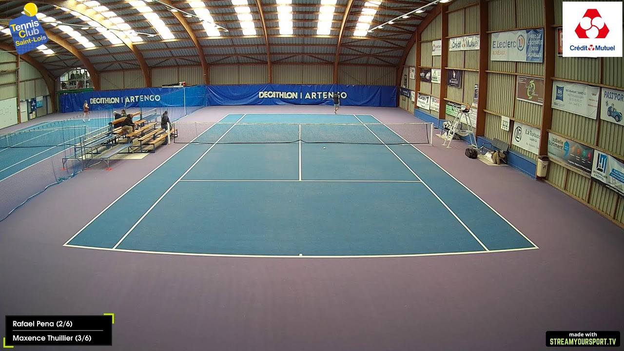 Court 2 : Rafael Pena (2/6) 🆚 Maxence Thuillier (3/6)