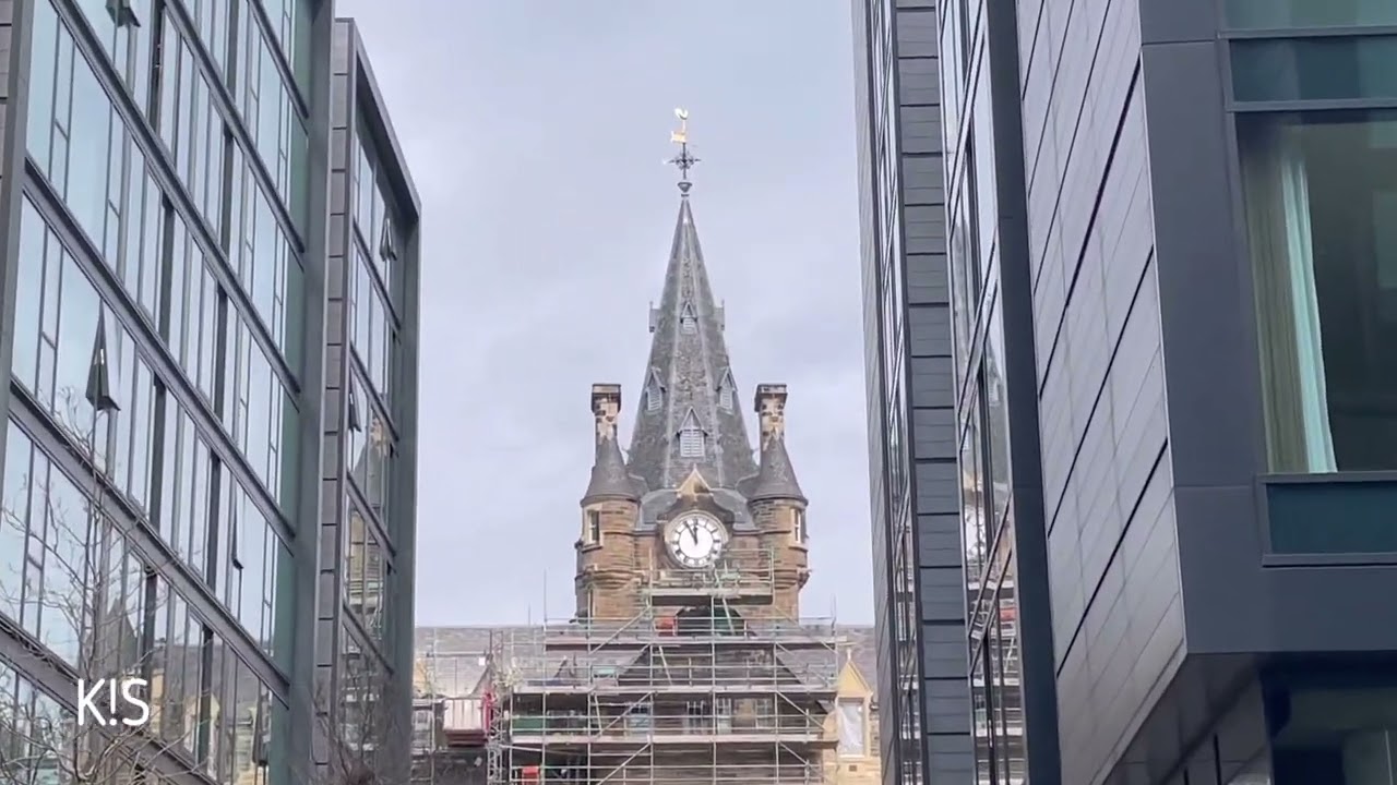 Tour to Edinburgh Quartermile Former Royal Infirmary Hospital