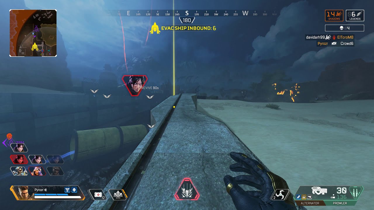 Shadow Barrage, DANGER CLOSE!