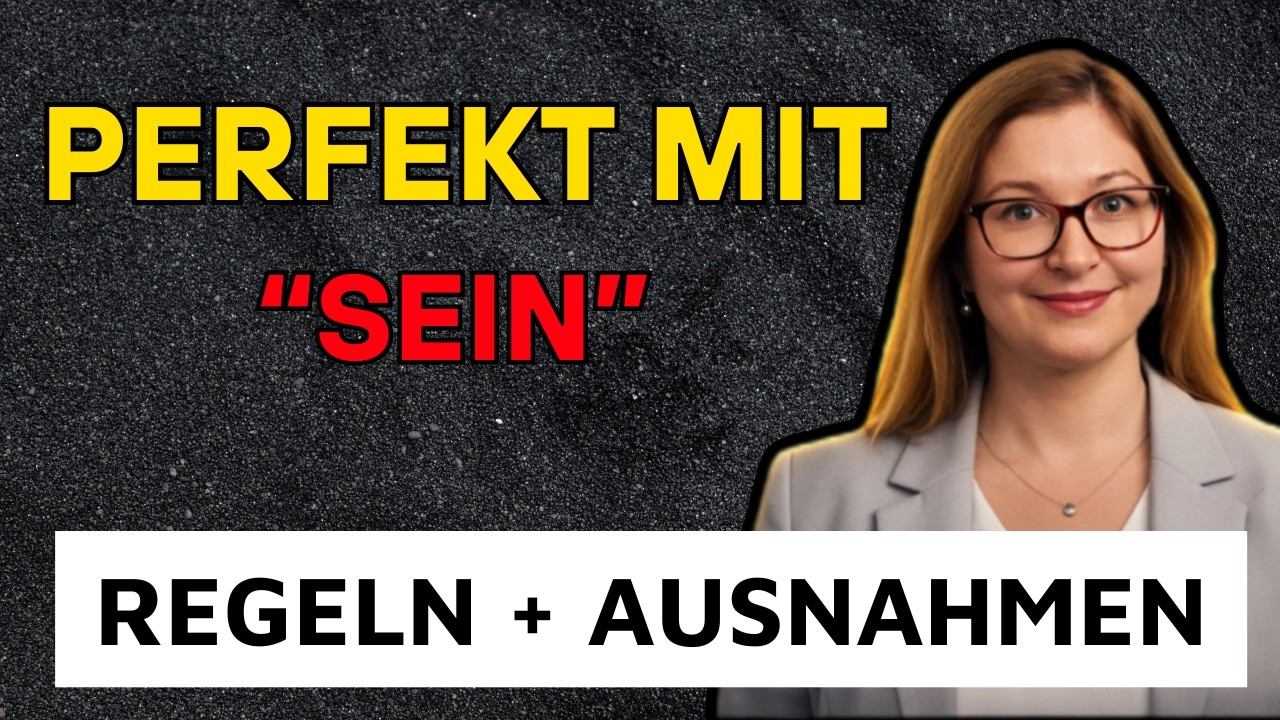 PERFEKT mit dem Hilfsverb 