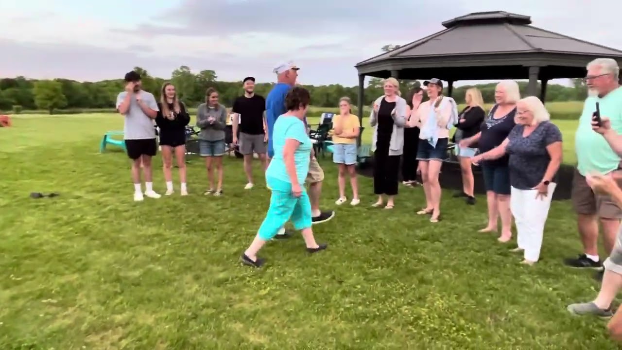 Crazy Skip Challenge at the Cole Family Camp out 2023