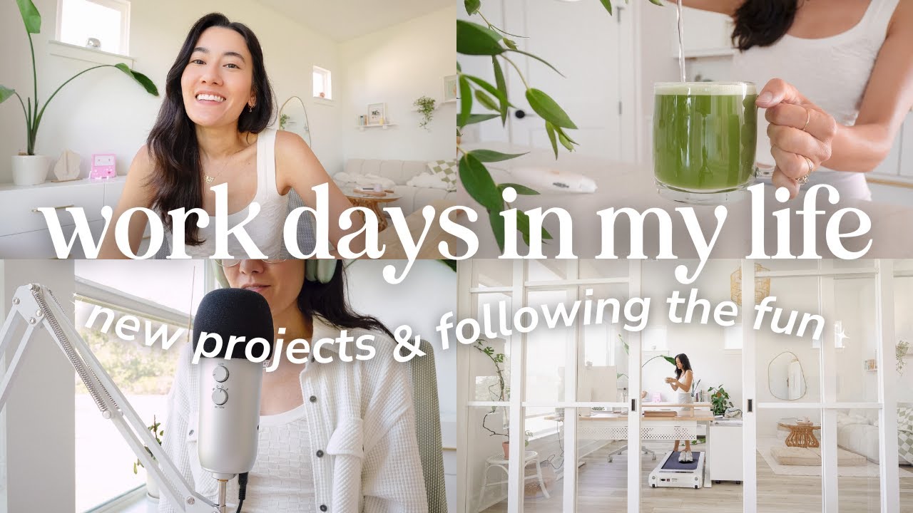 🎙️ Spend the Work Day with Me | Starting a Podcast, Slowing Down, and Following the Fun