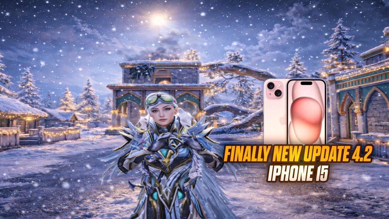 iPhone 15 BGMI Graphics Test (SMOOTH + EXTREME) 🔥| PUBG Mobile Gaming 2026 | New Update 4.2 Gameplay