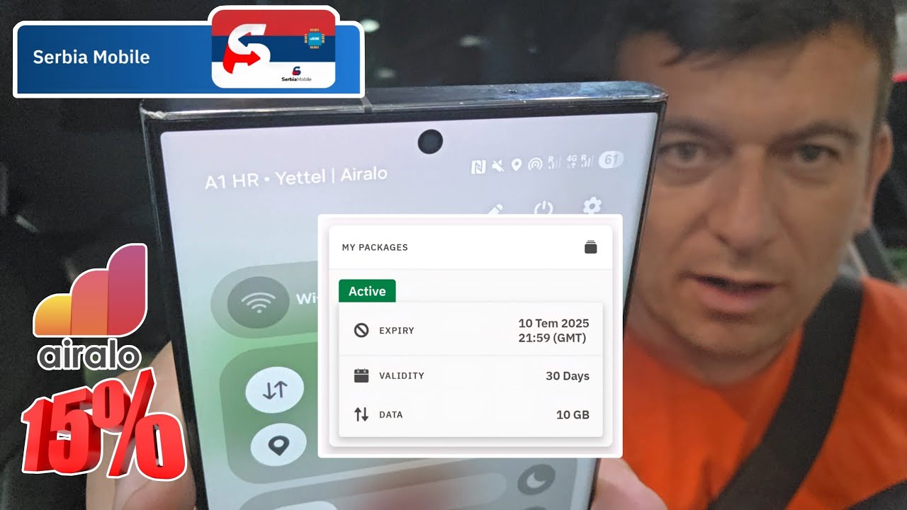 Sırbistan'da ESIM İnternet Kullanmak / Sıla Yolu 2025