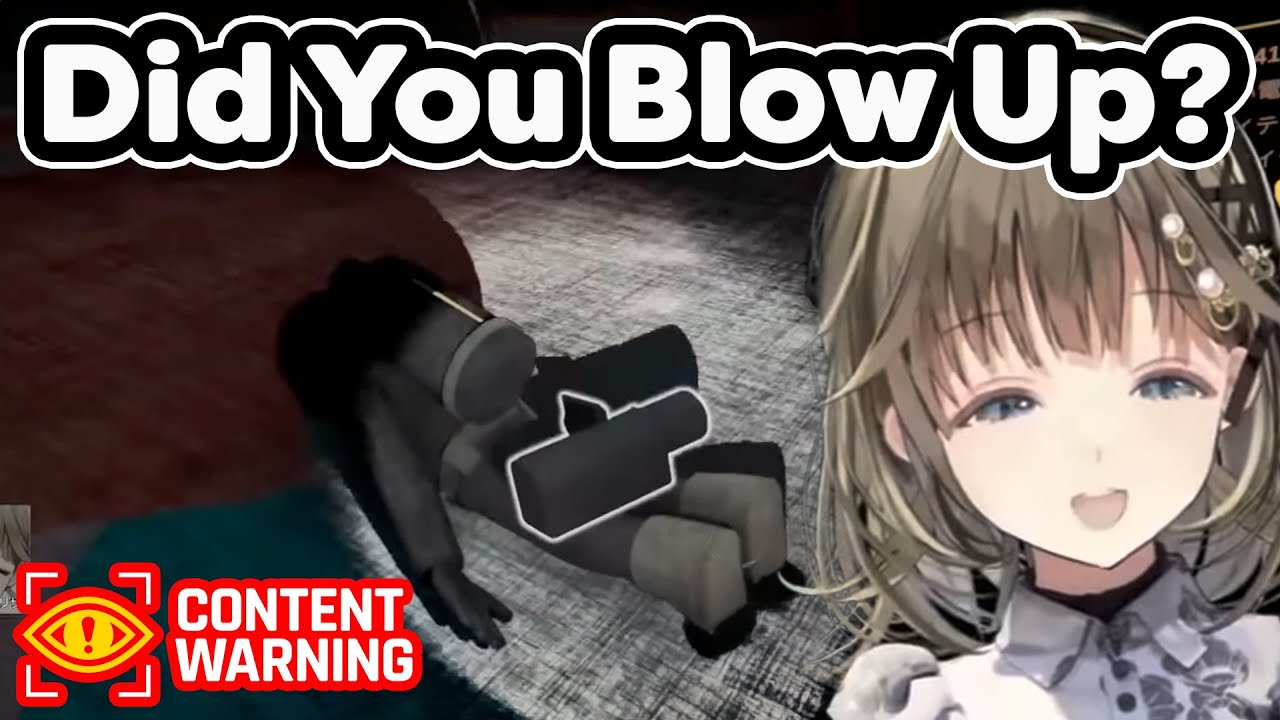 Lisa Sees the Funniest Blow-Ups (Content Warning) with Akari! 😂【VSPO】