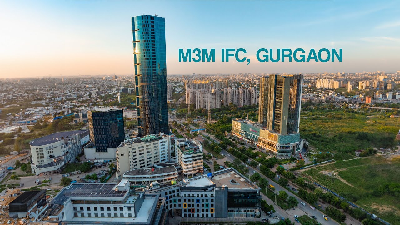 Drone Video of M3M IFC Gurgaon | Iconic Skyscraper Aerial View