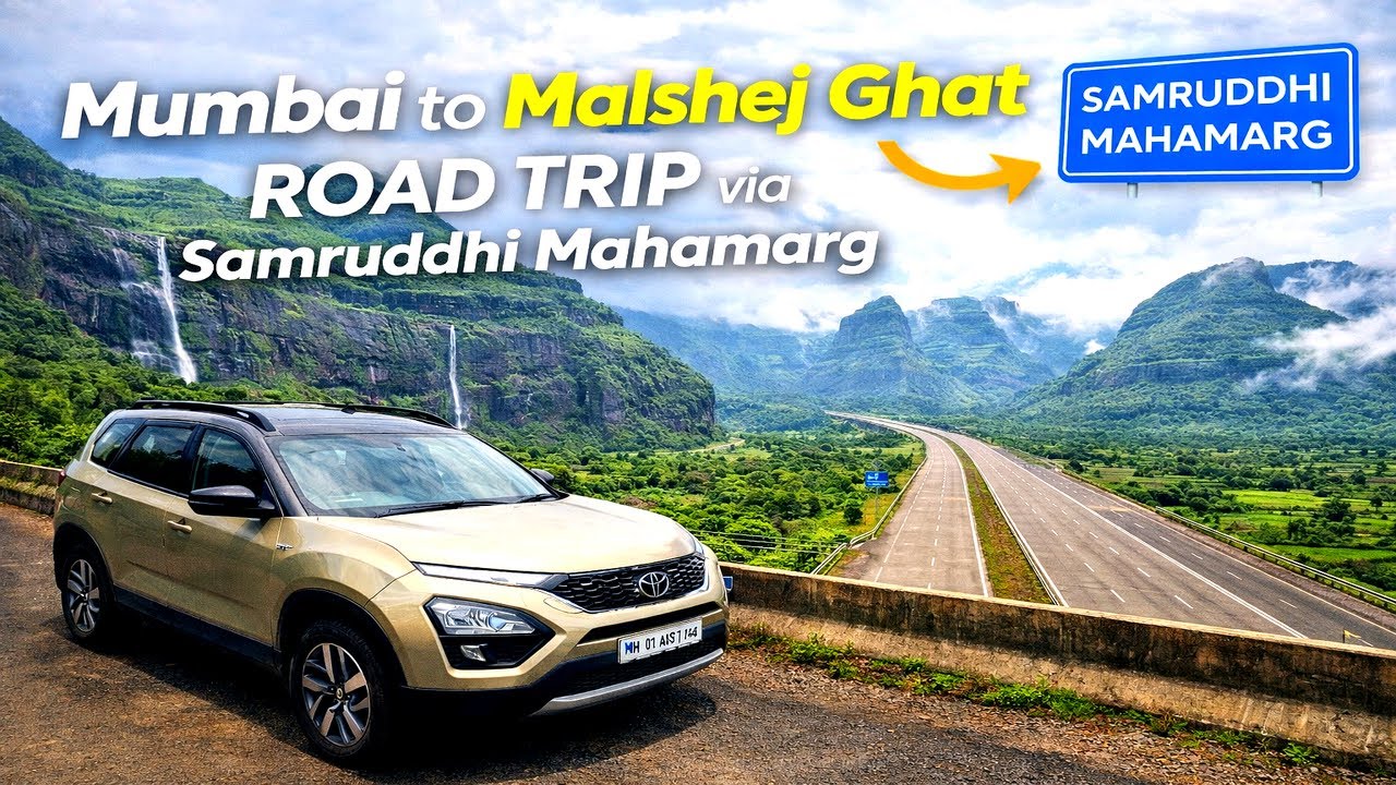 Mumbai to Malshej Ghat road trip via Samruddhi Mahamarg | Malshej Ghat road trip | Monsoon trip