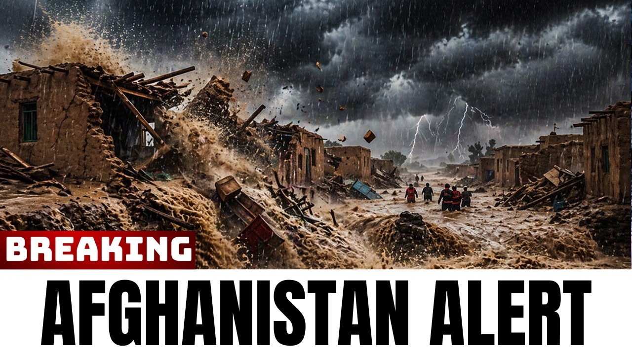 179+ Dead &mdash; 96% of Afghanistan UNDER WATER in Historic Disaster/Weather Update Today