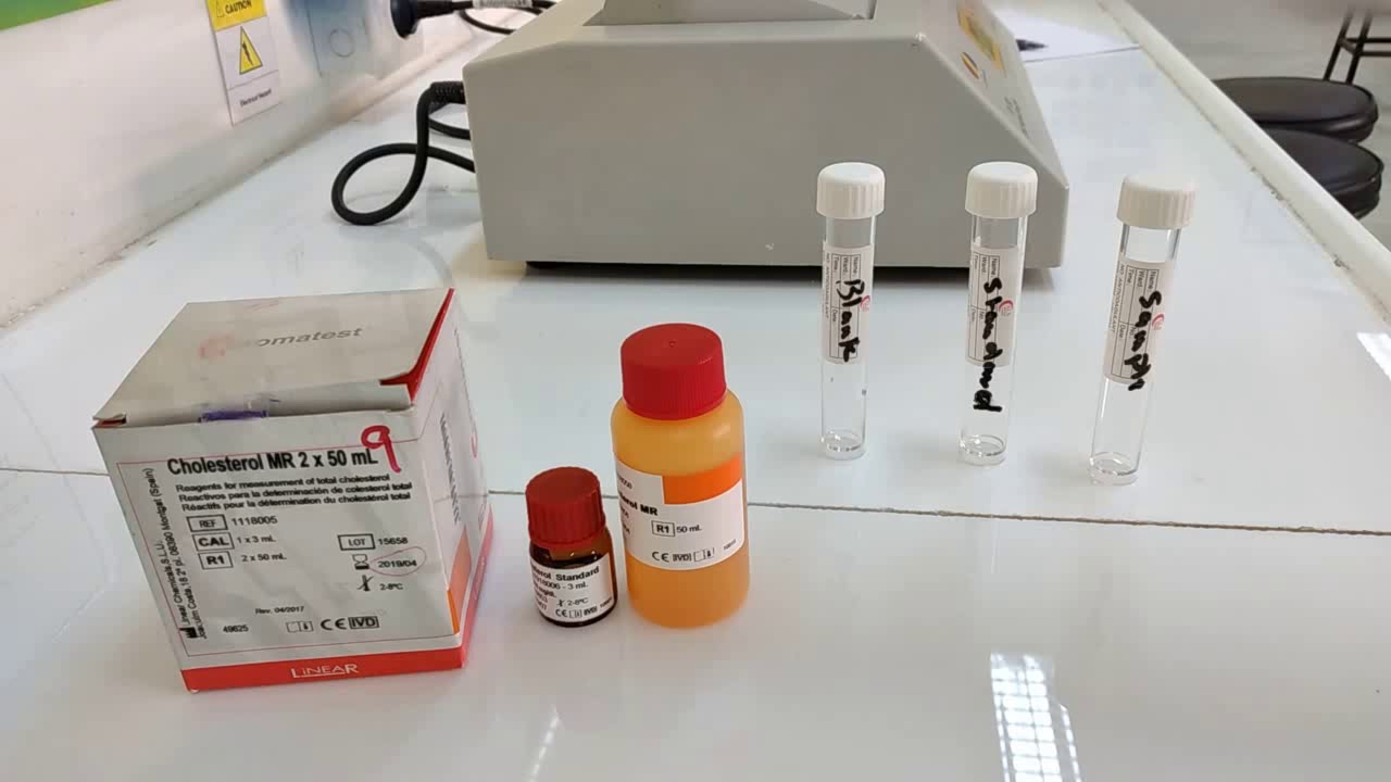 Determination of Cholesterol in Blood