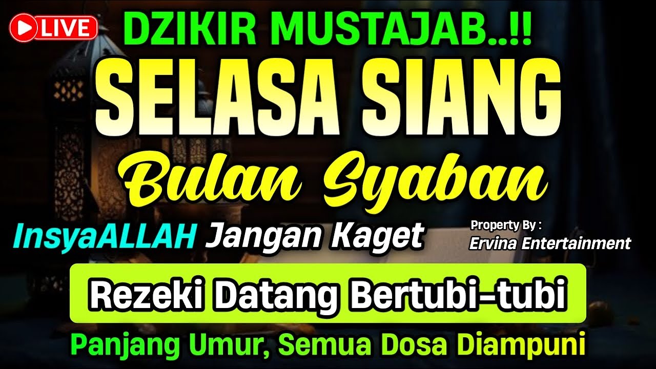 DZIKIR SIANG HARI SELASA MUSTAJAB.!! InsaAllah Rezeki Datang Bertubi Tubi | Qori : Ust. Tajul Arifin