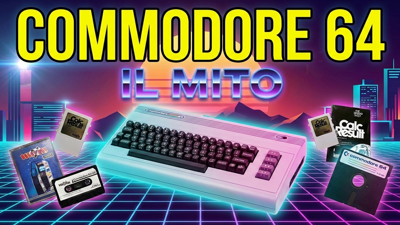 COMMODORE 64, storia e fascino di una leggenda