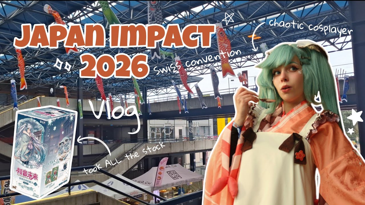 Japan Impact 2026 vlog ⋆｡°✩ | First (chaotic) vlog