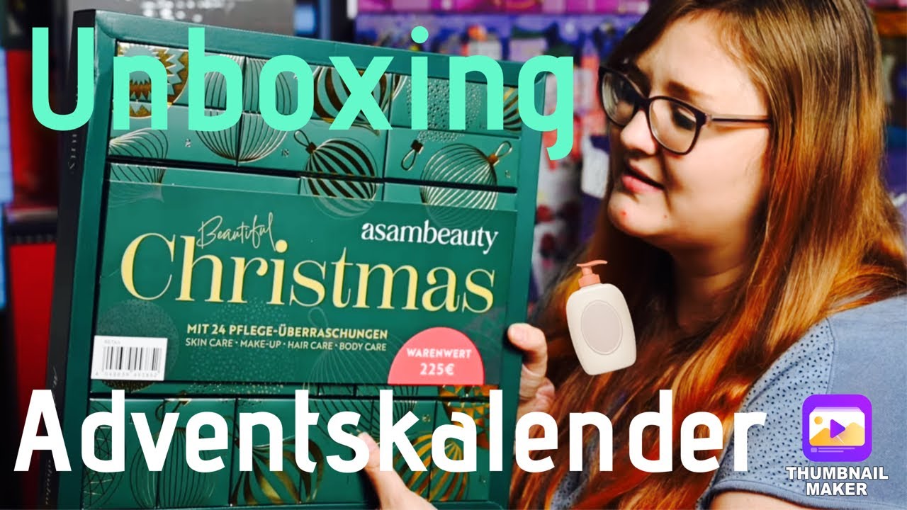 ADVENTSKALENDER UNBOXING | Asam Beauty Adventskalender 2025 || Einmal durch die Pflegereihen!!