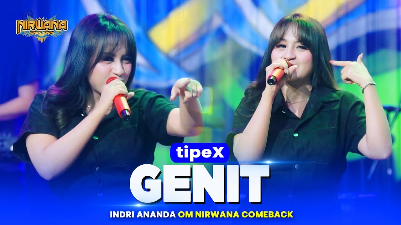 Lihat Senyum Manis Diaras Bibir Bergincu GENIT ( TipeX) - Indri Ananda OM NIRWANA COMEBACK