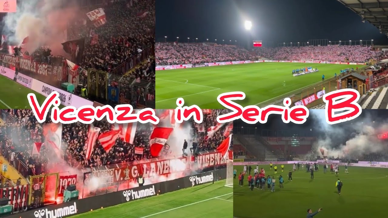 Vicenza in Serie B | Coreografia , tifo e festa , 16/03/2026