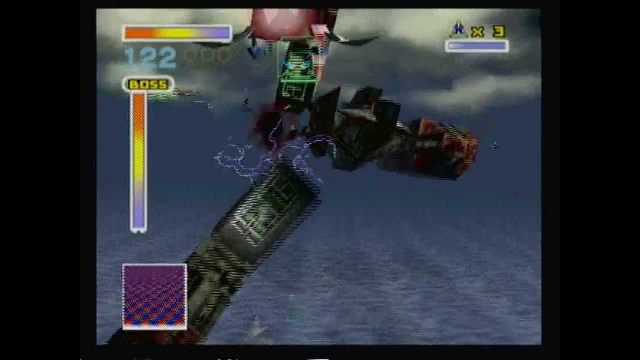 Star Fox 64: Corneria Stage: Hard Path to Sector Y