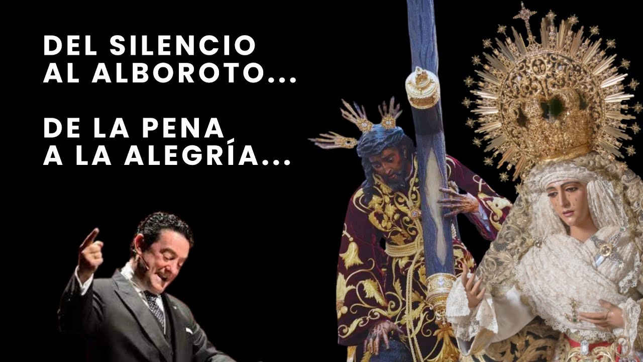 Rafa Serna a la ESPERANZA DE TRIANA y al Señor de las TRES CAÍDAS
