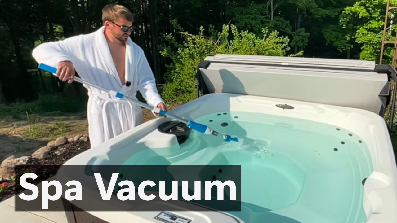 Rechargeable Hot Tub Spa Vacuum - First Time
