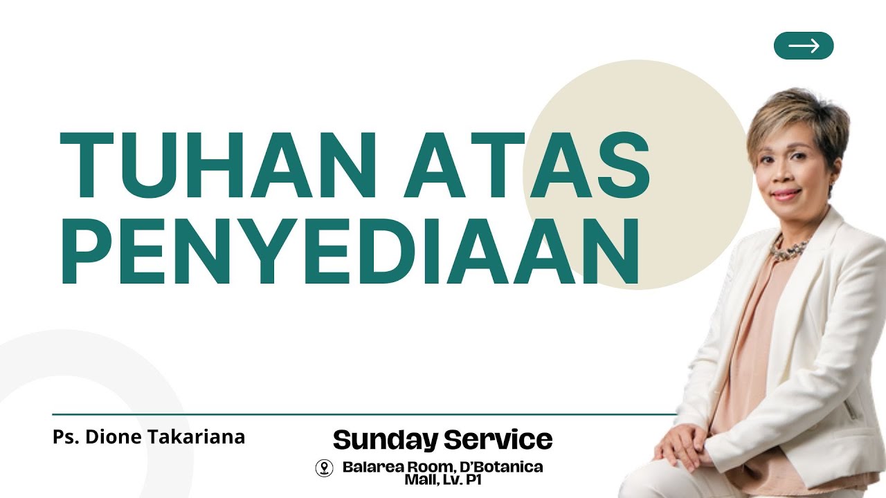 Sunday Service 9 a.m | Jan 18, 2026 | Ps. Dione Takariana