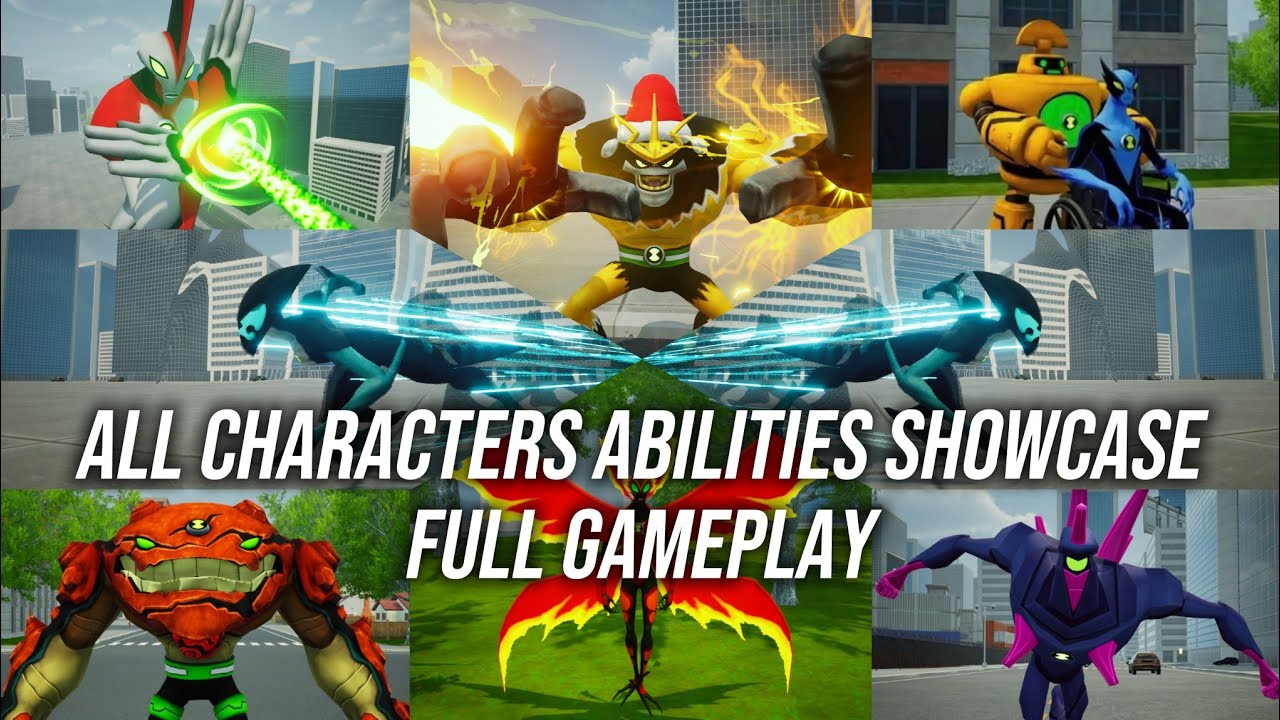 All Characters Abilities Showcase I Galvan Full Gameplay 