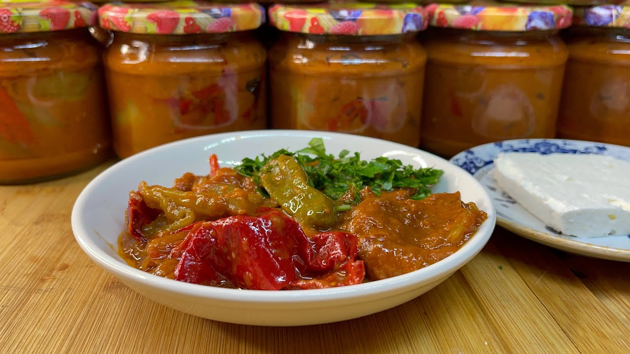 158 # Овощной крем с перцем и сливой - вкус лета в баночке - SUB - Yami Yami