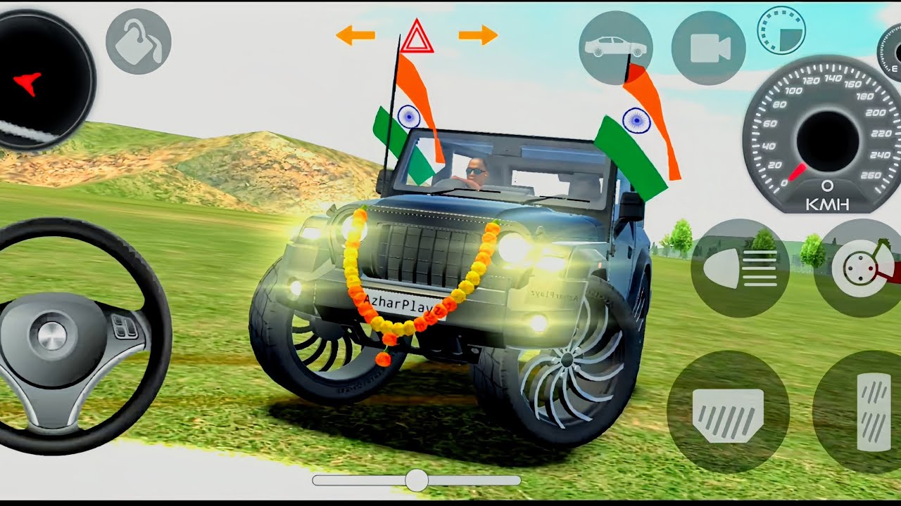 Modified Mahindra Thar 😈Games: Indian Black Thar (Gadi Wala Games) Car Game Android Game - #2026