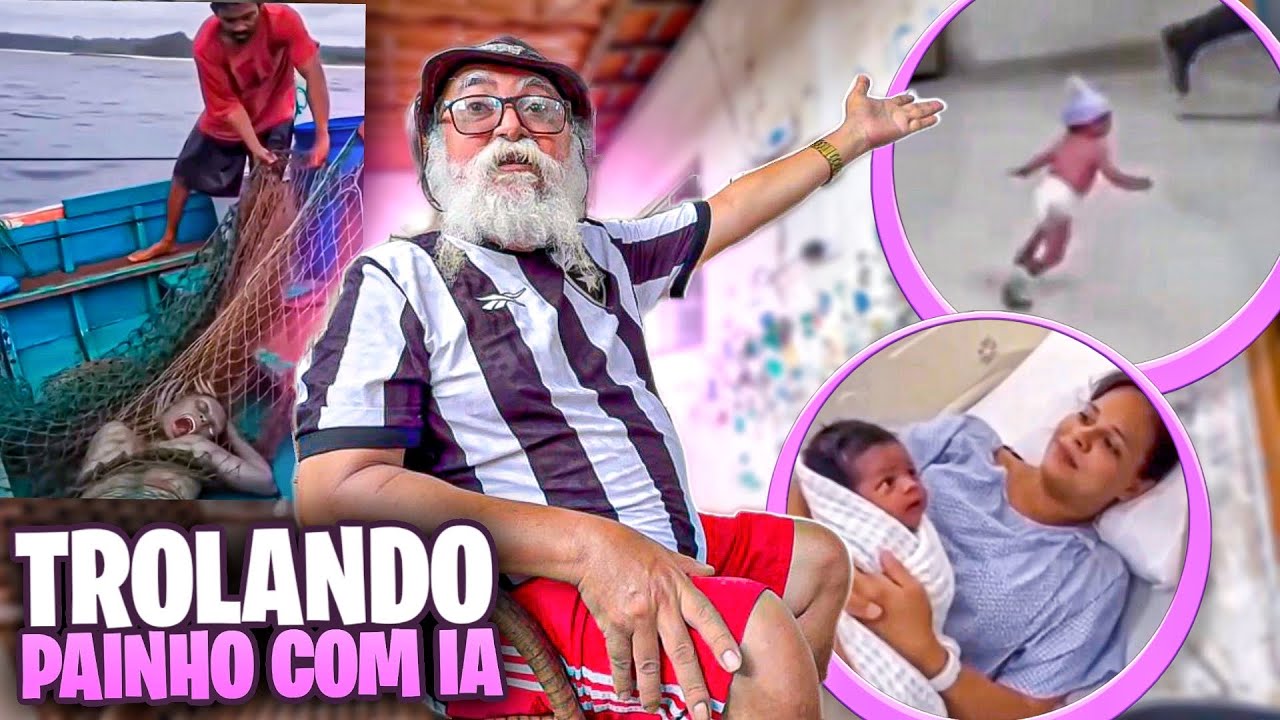 TROLANDO MEU PAI COM V&Iacute;DEOS FAKES DA INTERNET 😂😂😂 | IZALICK 