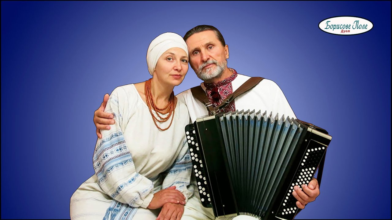 Ой, не світи місяченьку. Українська народна пісня під баян. Дует Борисове Поле. ukrainian folk song.