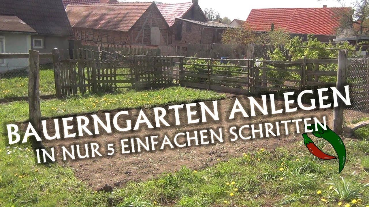 Bauerngarten anlegen (in nur 5 einfachen Schritten)