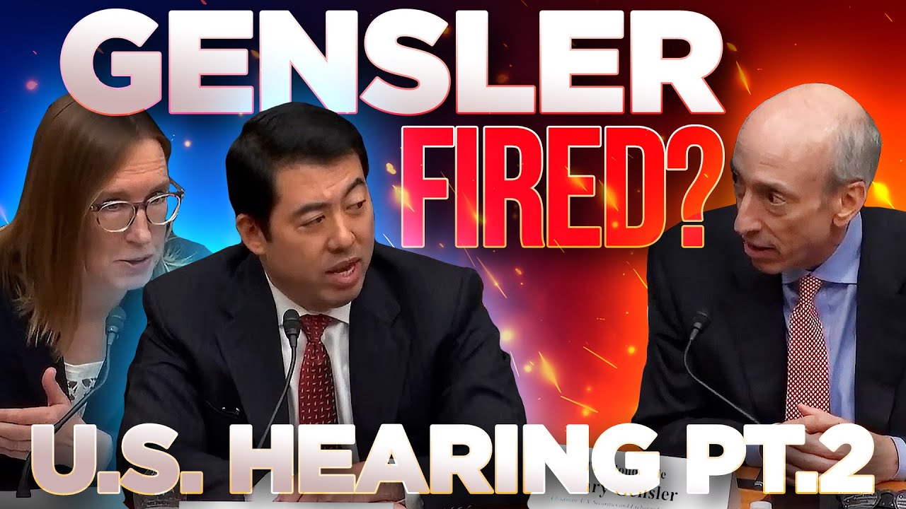 Gensler FIRED Soon!?🚨U.S. Crypto Hearing pt.2🔥