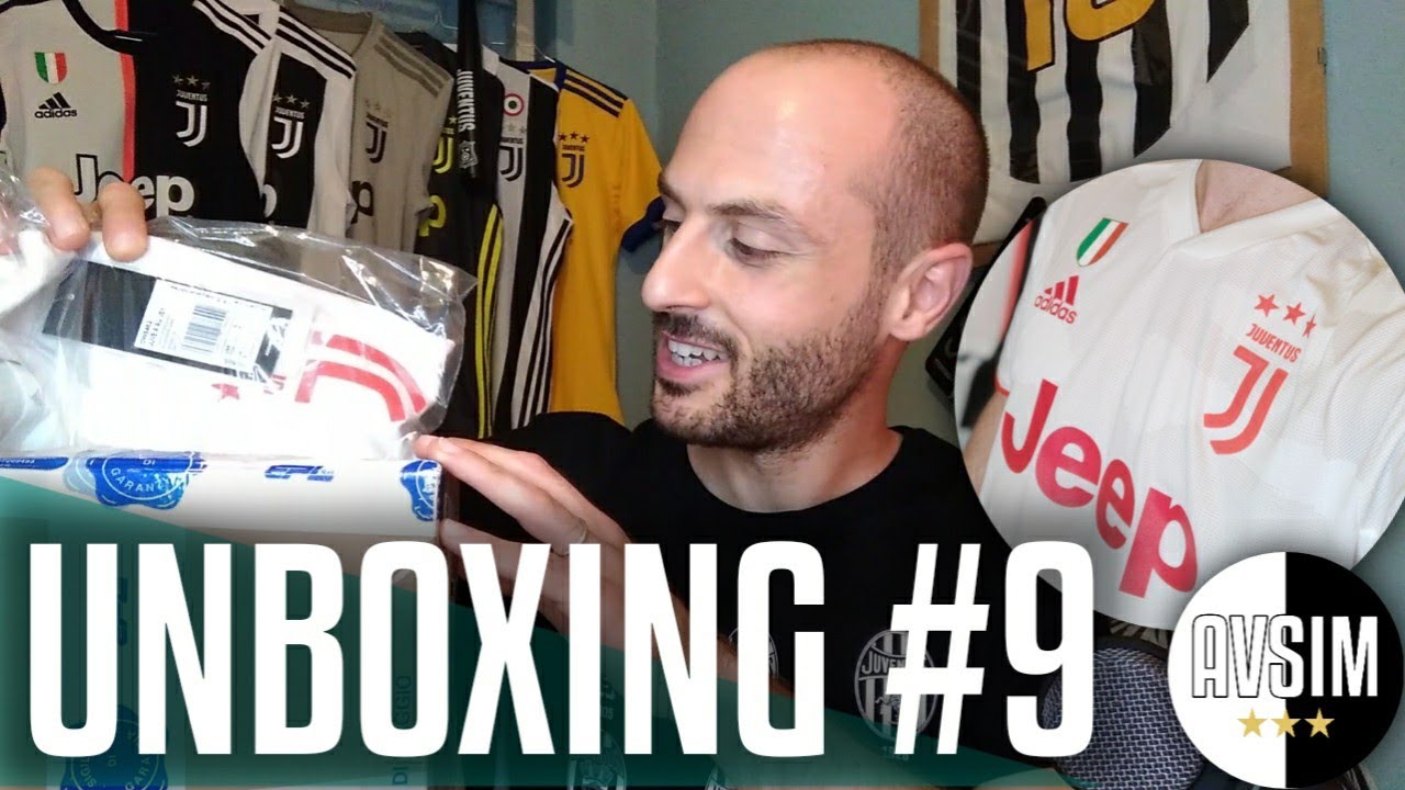 Unboxing away kit Juventus 2019/2020 ||| Avsim Unboxing #9