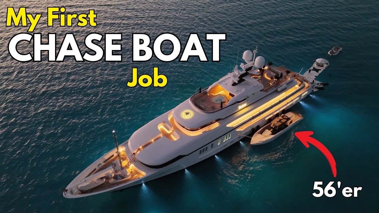 First Time as a Chase Boat Captain | Nor-Tech 56 + 203’ Superyacht in the Exumas