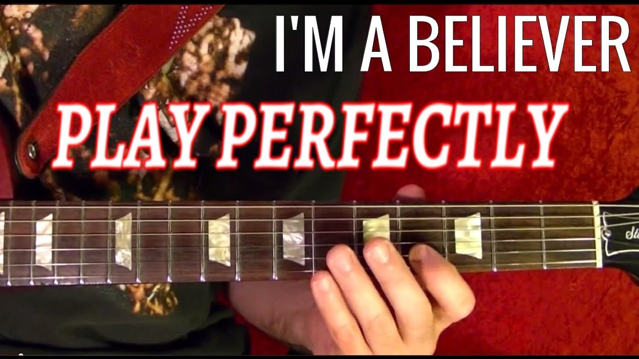 I'm A Believer - The Monkees - Guitar Lesson With Tabs