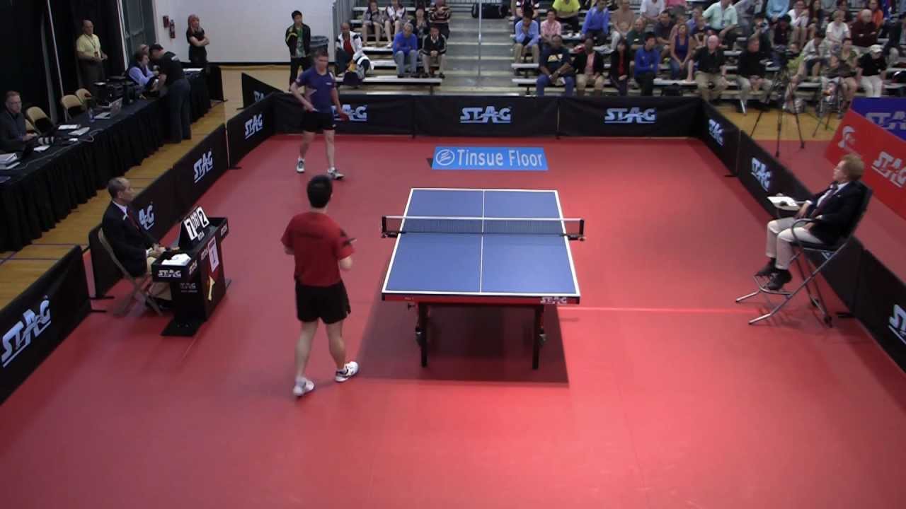 Men's Singles Event 1 QF: Andre Ho vs. Barney Reed - 2012 North American Olympic Trials