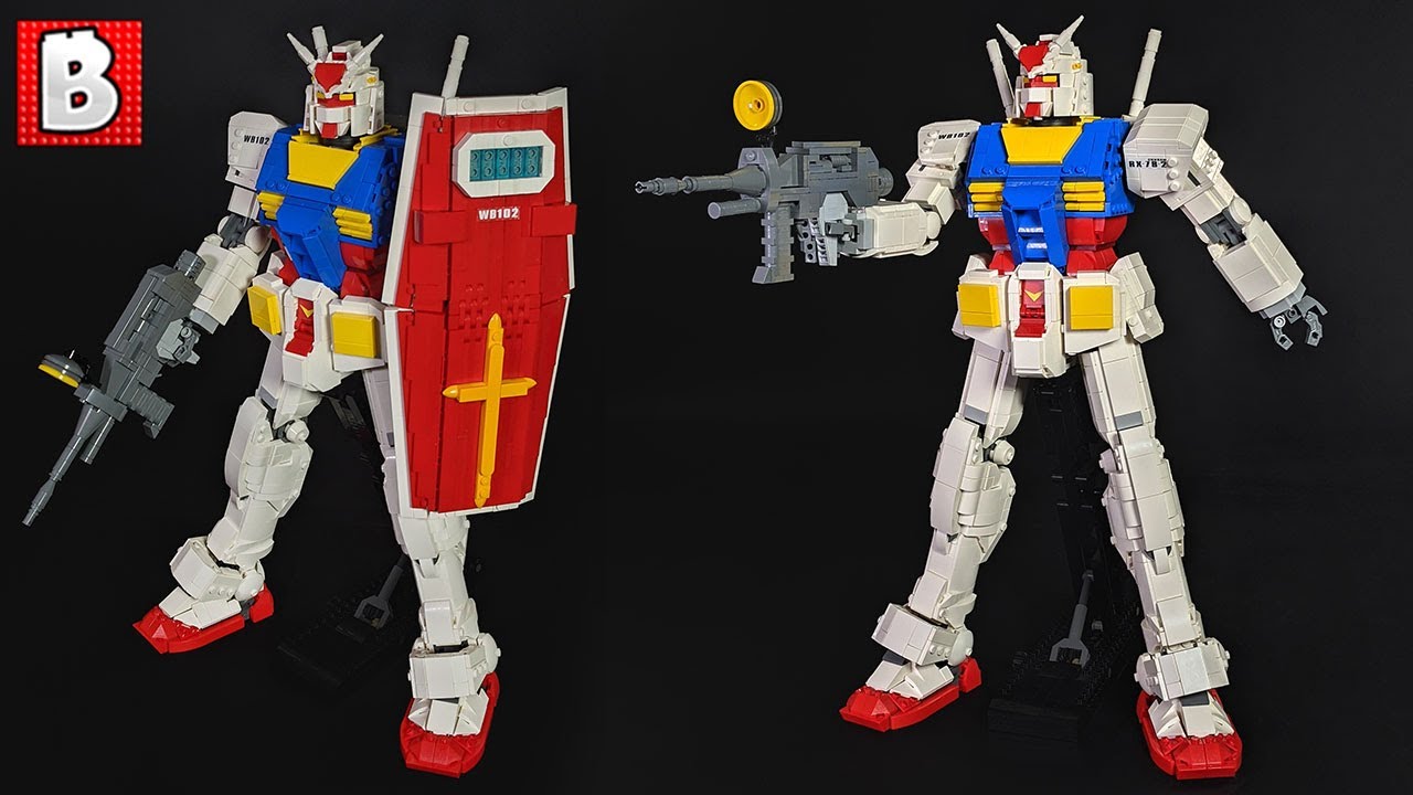 The Ultimate LEGO Gundam! RX-78-2 Minifigure Scale Custom Build
